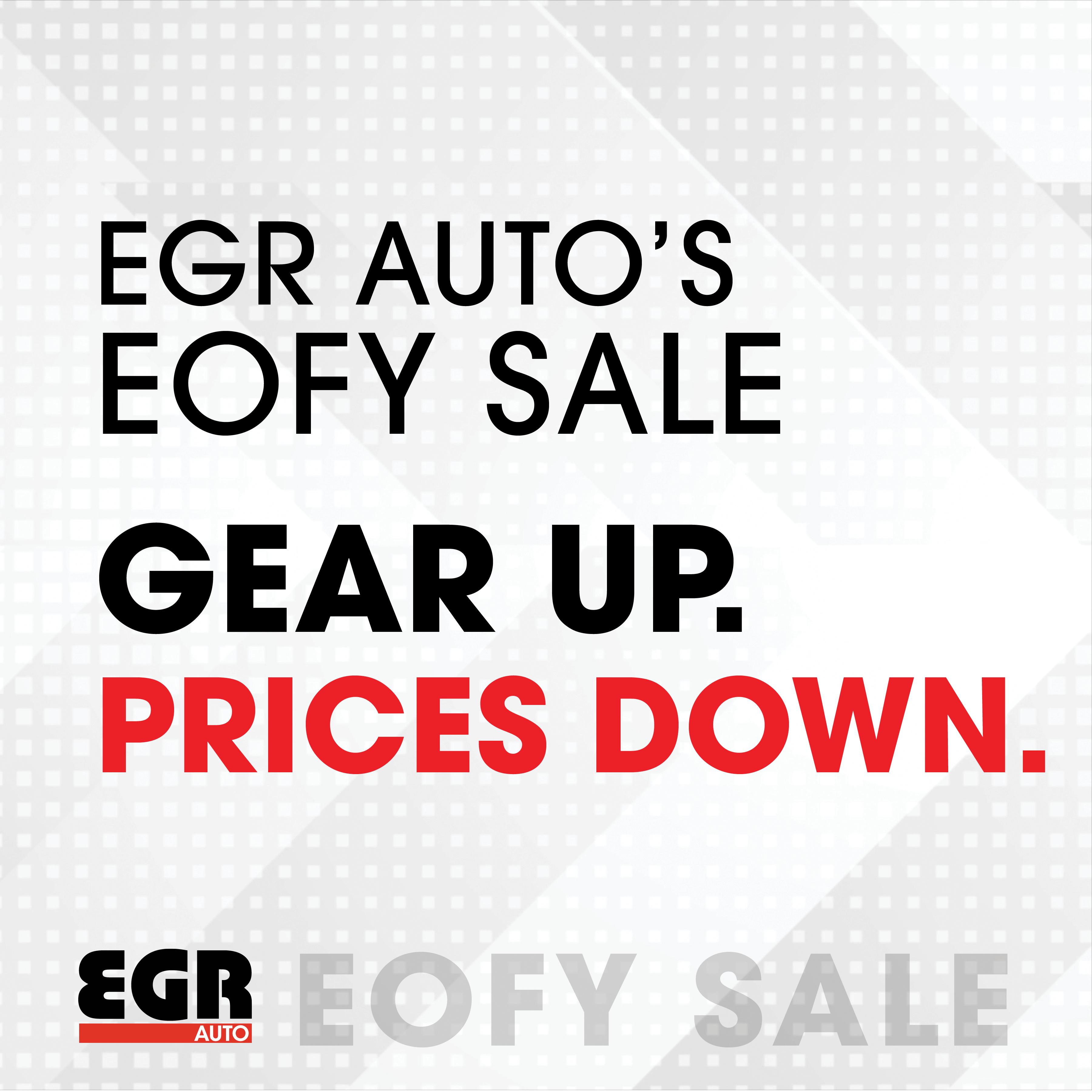 EGR Auto's EOFY sale - Click here to shop all products on sale.