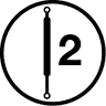 gas strut icon