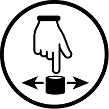 push button icon