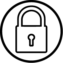 icon representing security