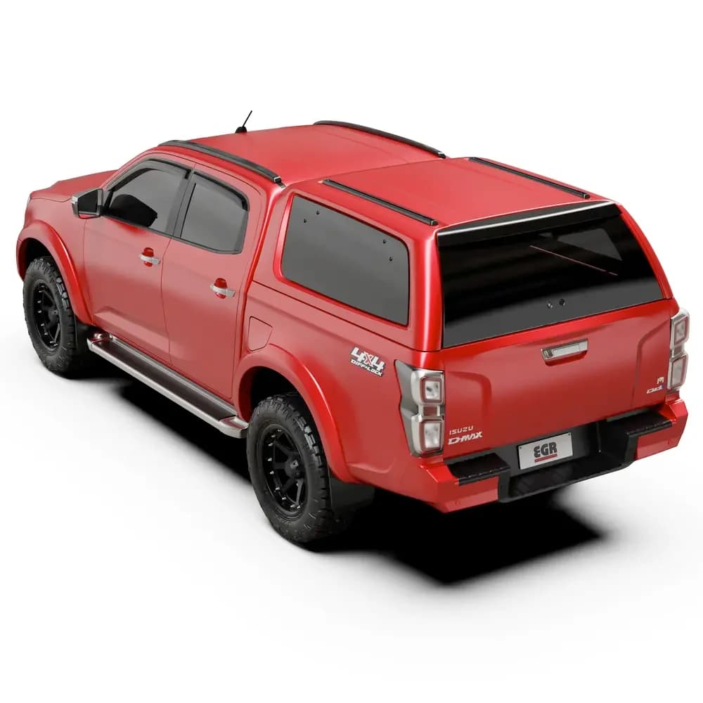 EGR GEN3 Canopy on a blue Ford Ranger