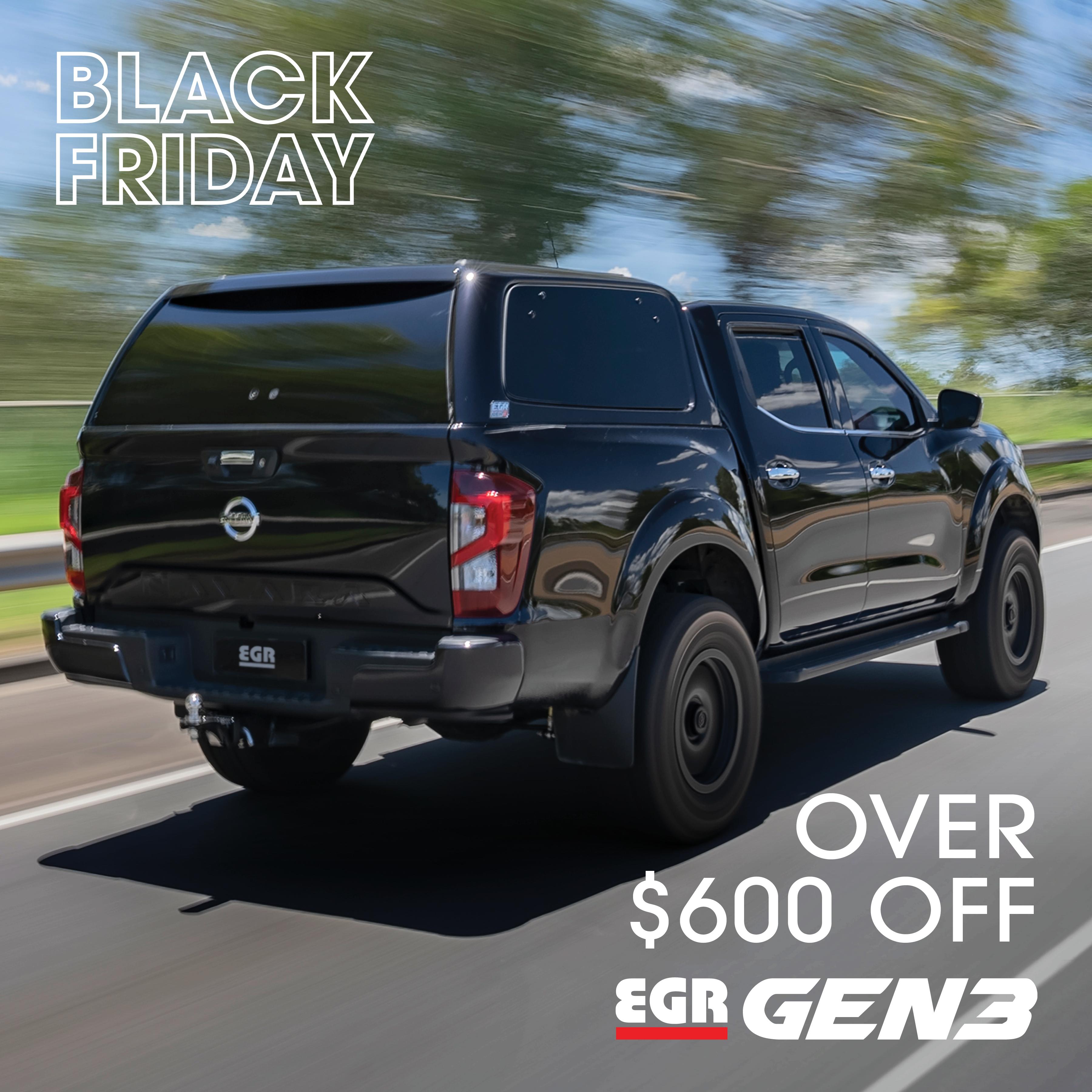 Black Friday - Over $600 off EGR GEN3 Canopies