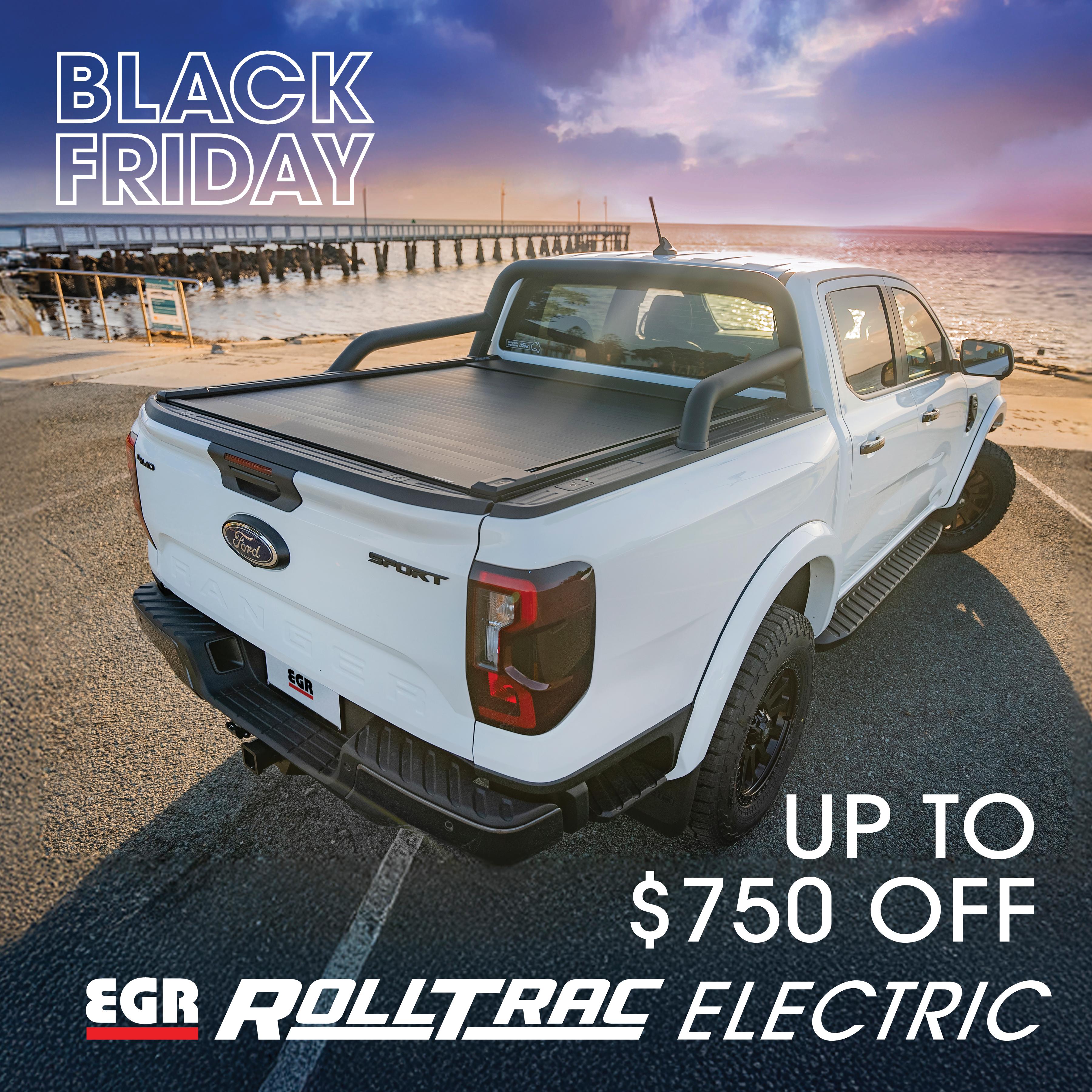 Black Friday - Up to $750 off EGR RollTrac Electric