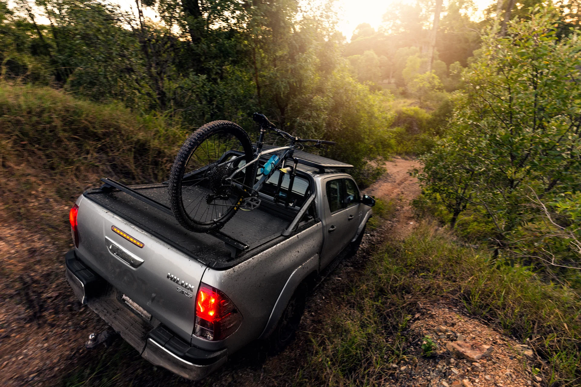 EGR RollTrac setup for touring and camping
