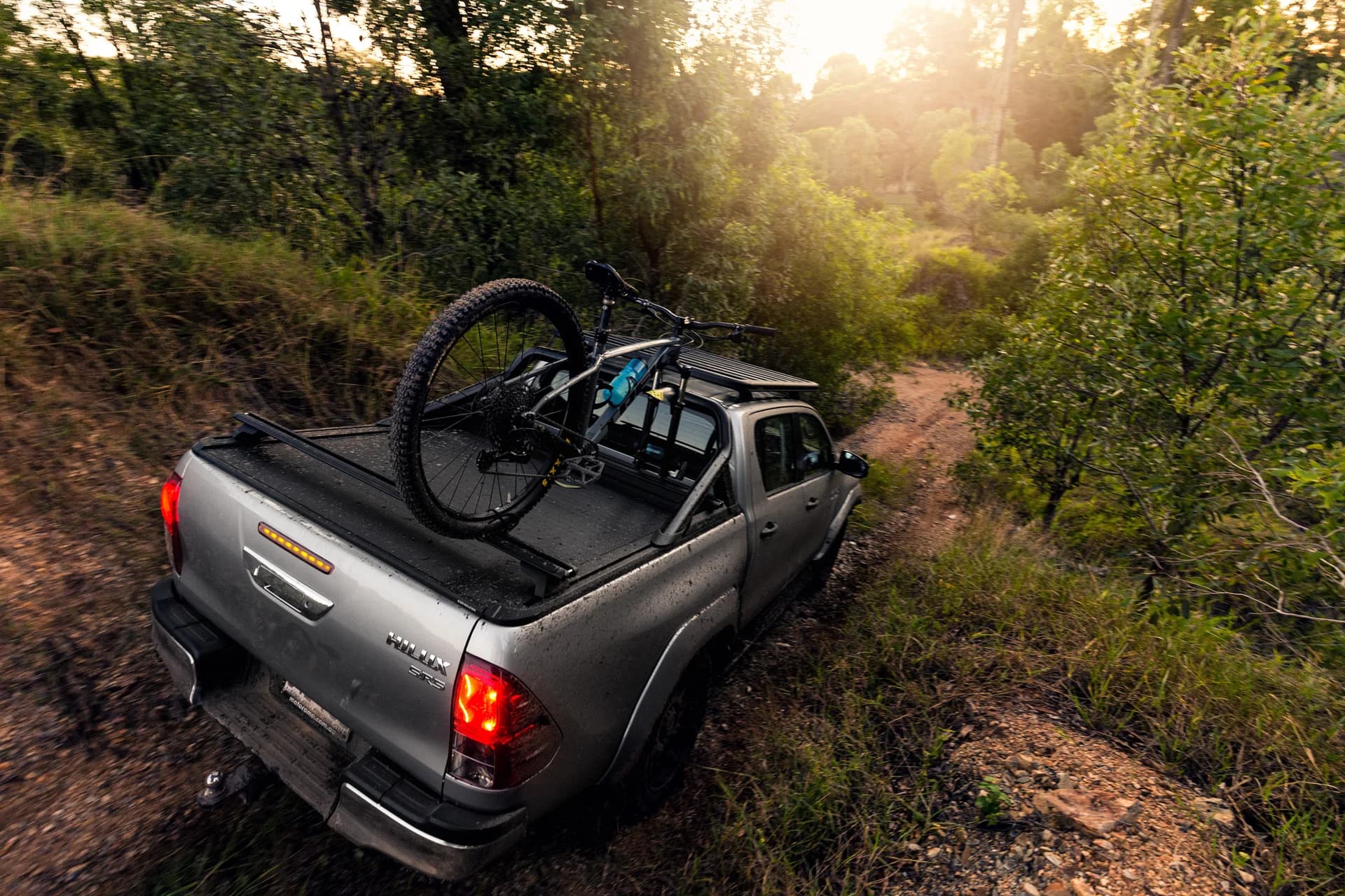EGR RollTrac setup for touring and camping