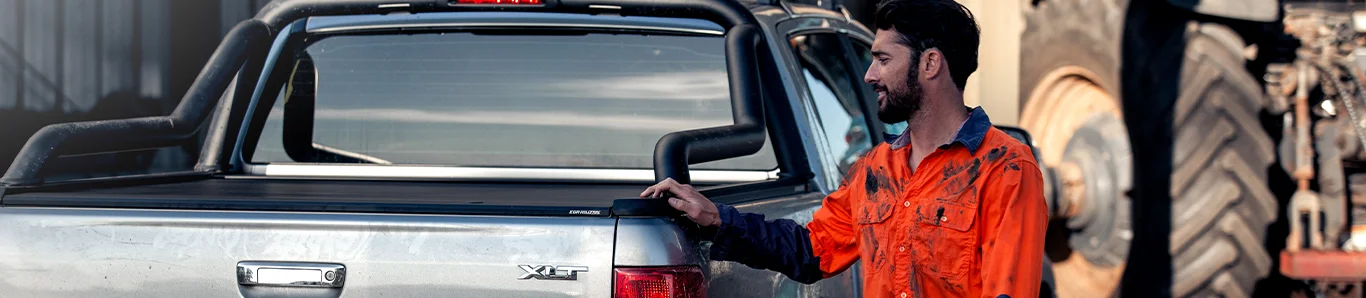 EGR RollTrac on a work ute for tradies