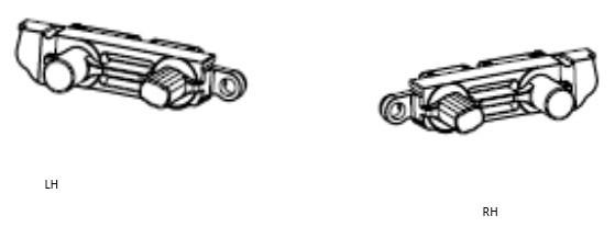 EGR RollTrac replacement drive pins LH and RH pair for electric tonneau cover