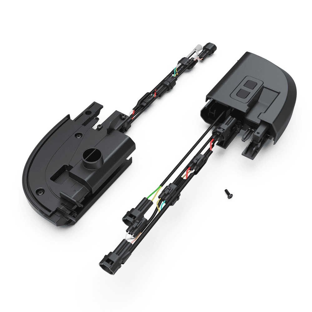 EGR RollTrac electric tonneau rear corner repair casing set with wiring and fastener thumbnail