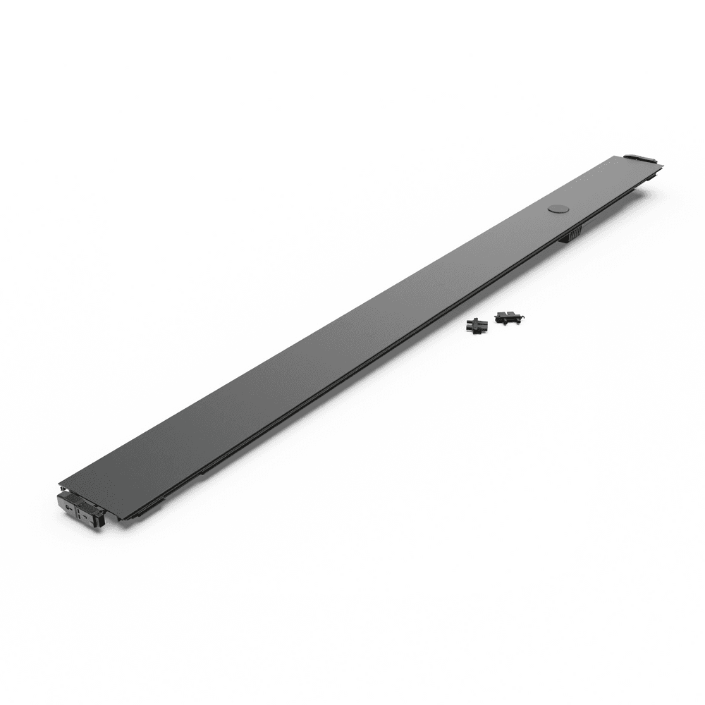 EGR RollTrac replacement electric hand rail with drive connectors for Toyota Hilux 2015-onwards, shown in technical diagram view