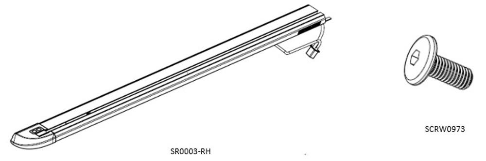 EGR Auto - RollTrac Replacement Side Rail - RH (Electric) product image 0