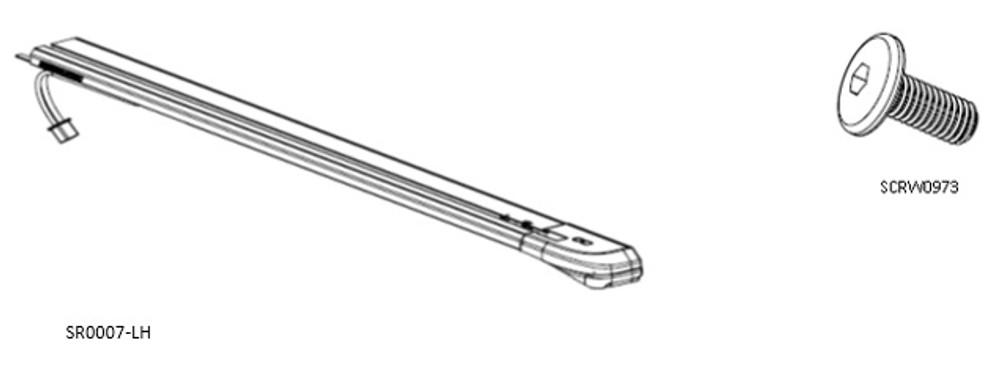 EGR Auto - RollTrac Triton Replacement Side Rail - LH (Electric) - Mitsubishi Triton MQ/MR product image 0