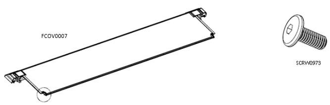 Genuine EGR RollTrac front cover replacement for Mitsubishi Triton MQ and MR 2015-onwards, showing front cover panel with integrated corners and mounting fasteners