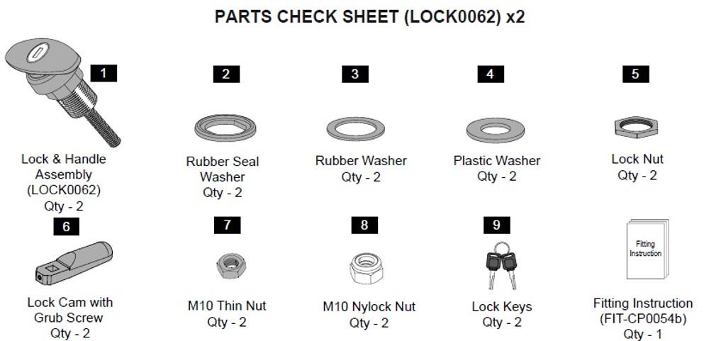 EGR Spare Parts and Keys for your Ute product image 0