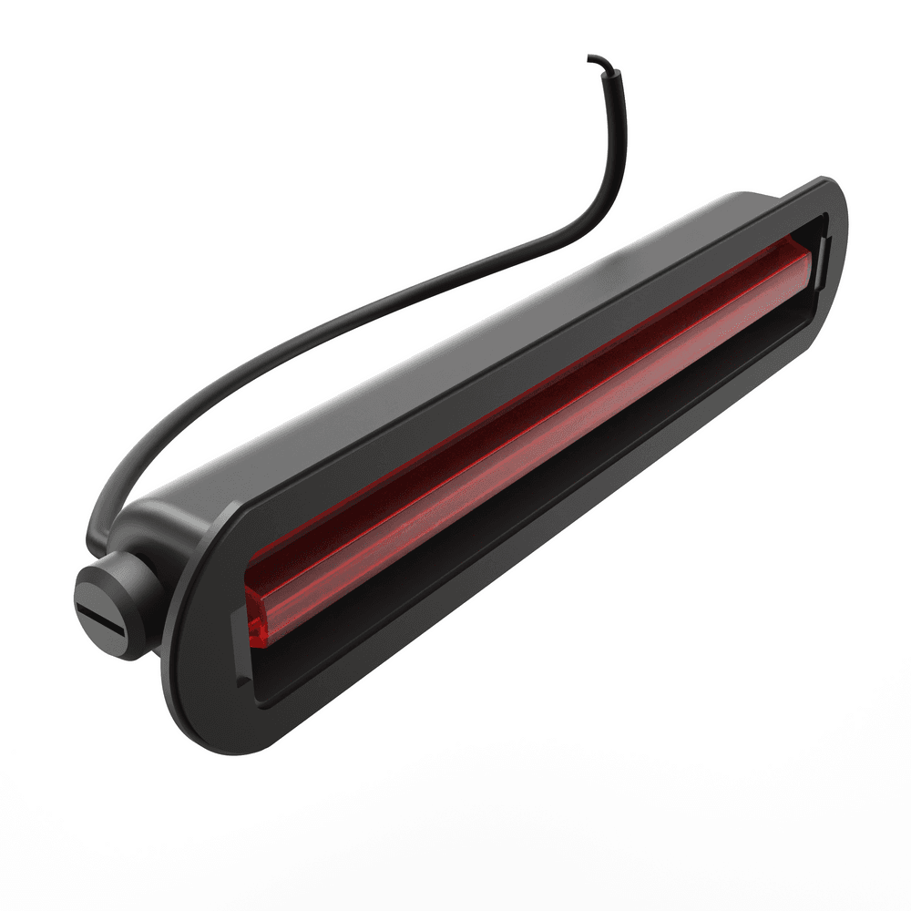 EGR door mounted brake light for canopy rear door