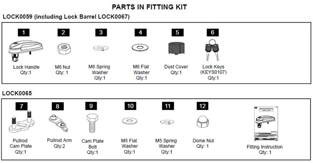 EGR Spare Parts and Keys for your Ute product image 1