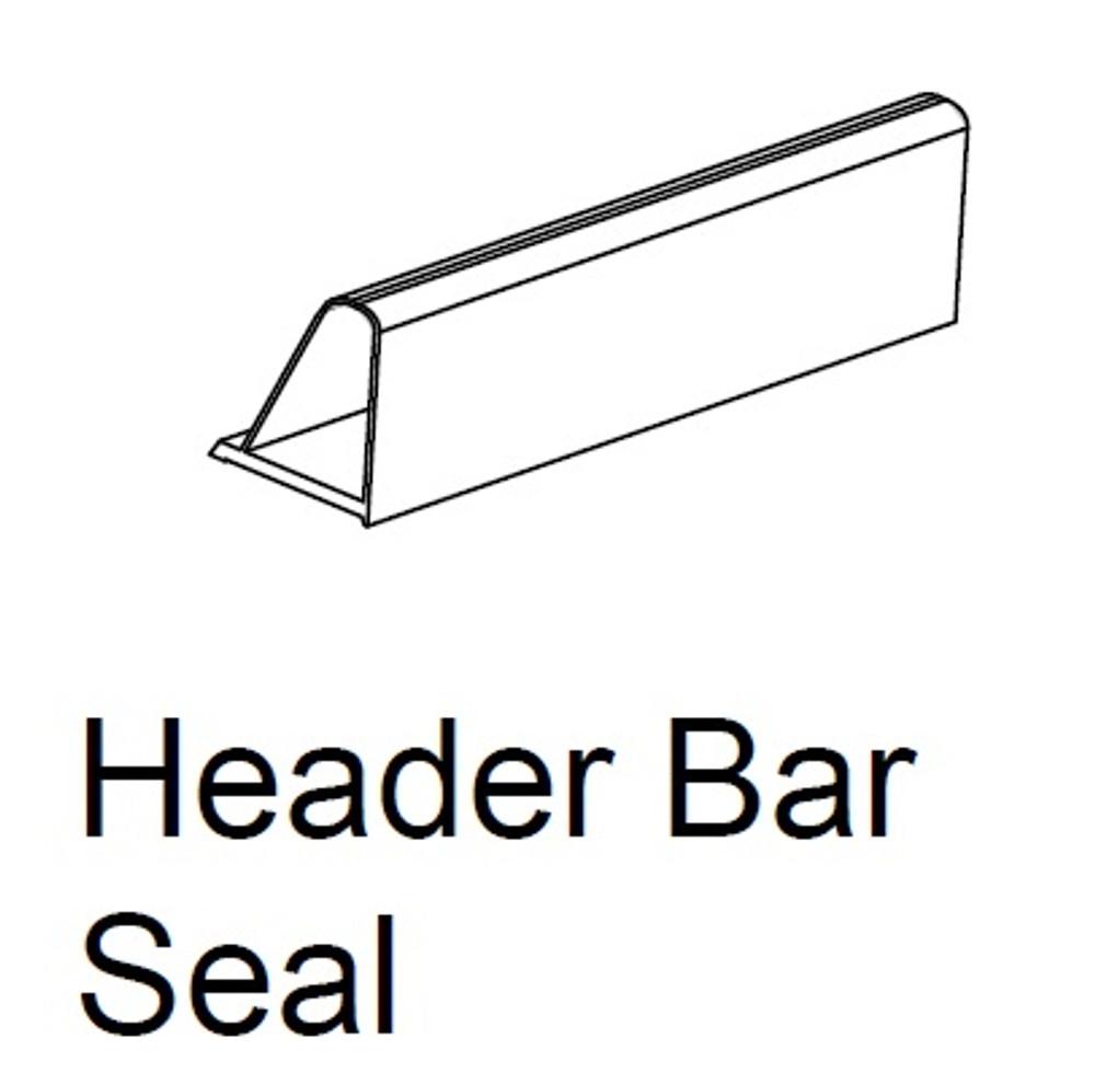 EGR Auto - Triangular Hinge Rubber Seal Fits Behind Tub/Header Rail Hinges product image 0