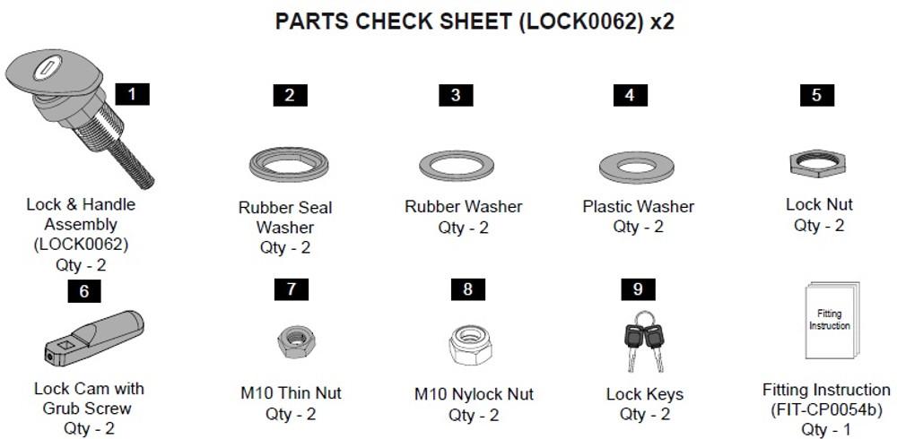 EGR Spare Parts and Keys for your Ute product image 0