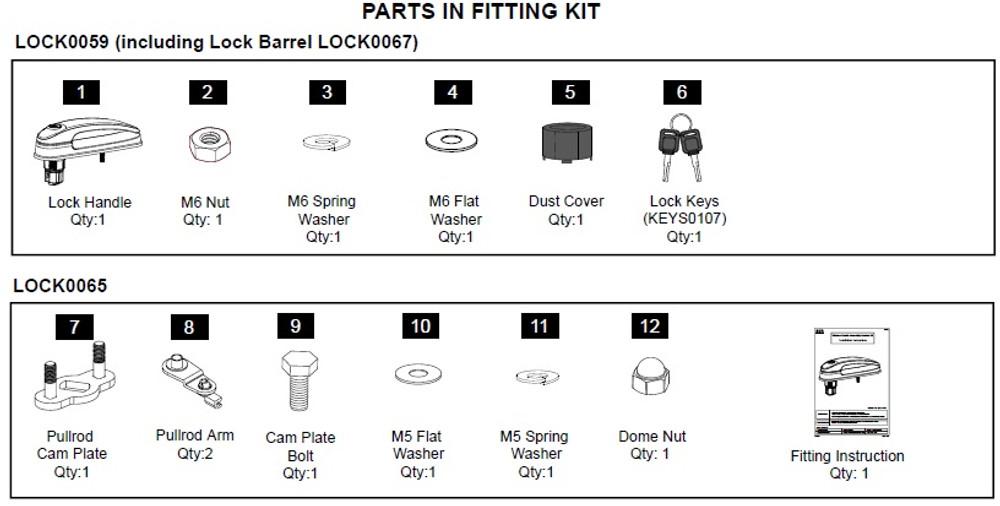 EGR Spare Parts and Keys for your Ute product image 1