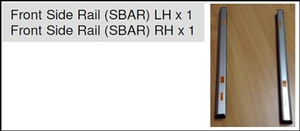 EGR Auto - Replacement Front Side Rails for EGR Soft Tonneau Covers - 1 Pair - Ford Ranger PX 2011-22 with Sports Bars product image 0