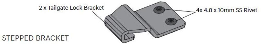 EGR Auto - Load Shield Replacement Tailgate Lock Tabs 1 product image 0