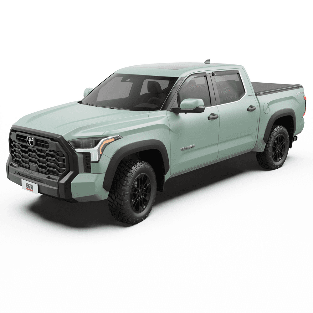 Toyota Tundra 2024 equipped with EGR RollTrac Manual tonneau cover delivering secure, durable, and weather-resistant tray protection