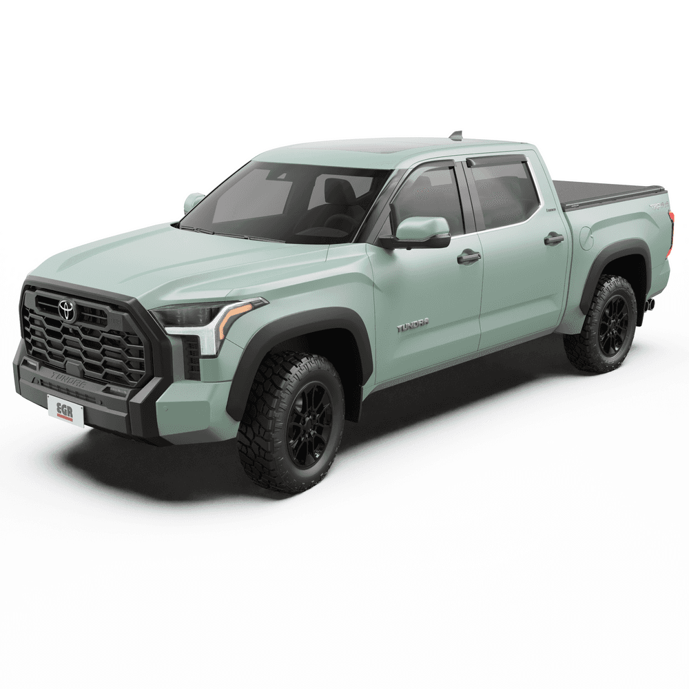 Toyota Tundra 2024 equipped with EGR RollTrac Manual tonneau cover delivering secure, durable, and weather-resistant tray protection