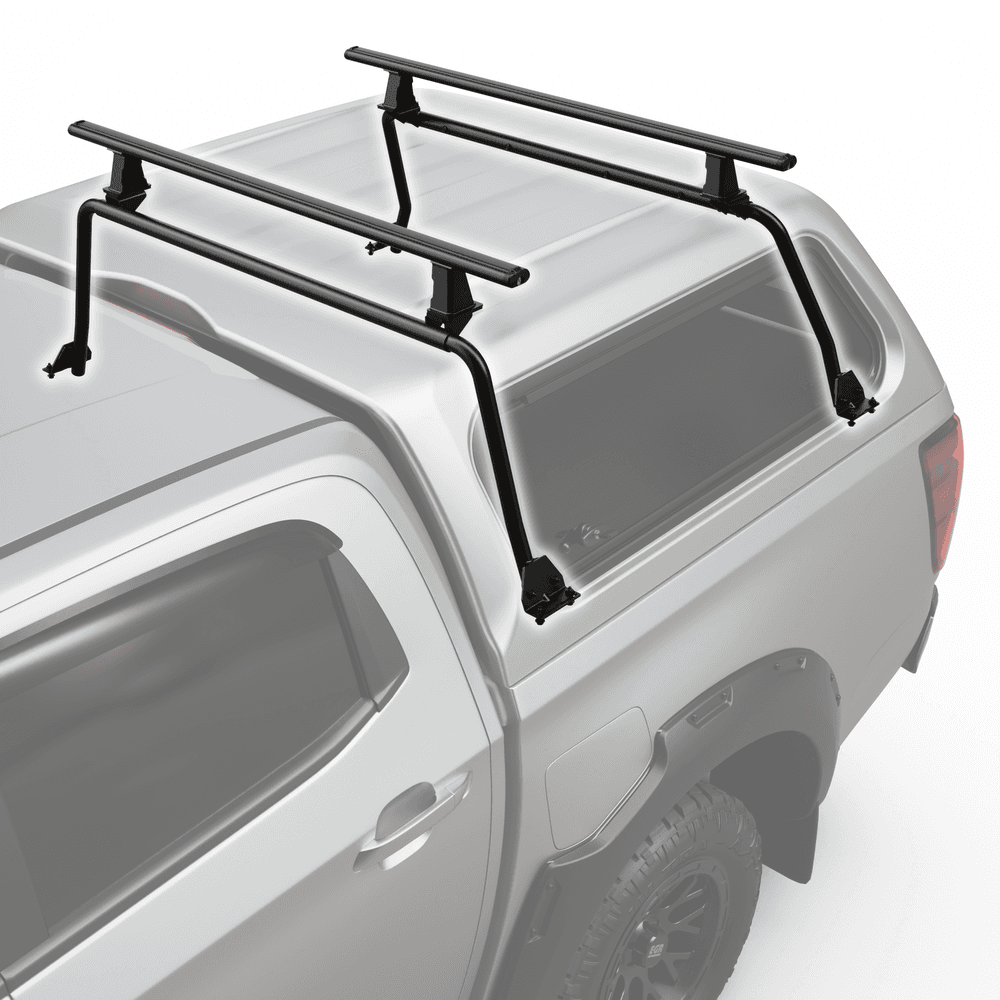 EGR Core Canopy Roof Rack Kit installed on Mazda BT-50, integrated with roof-mounted track rails