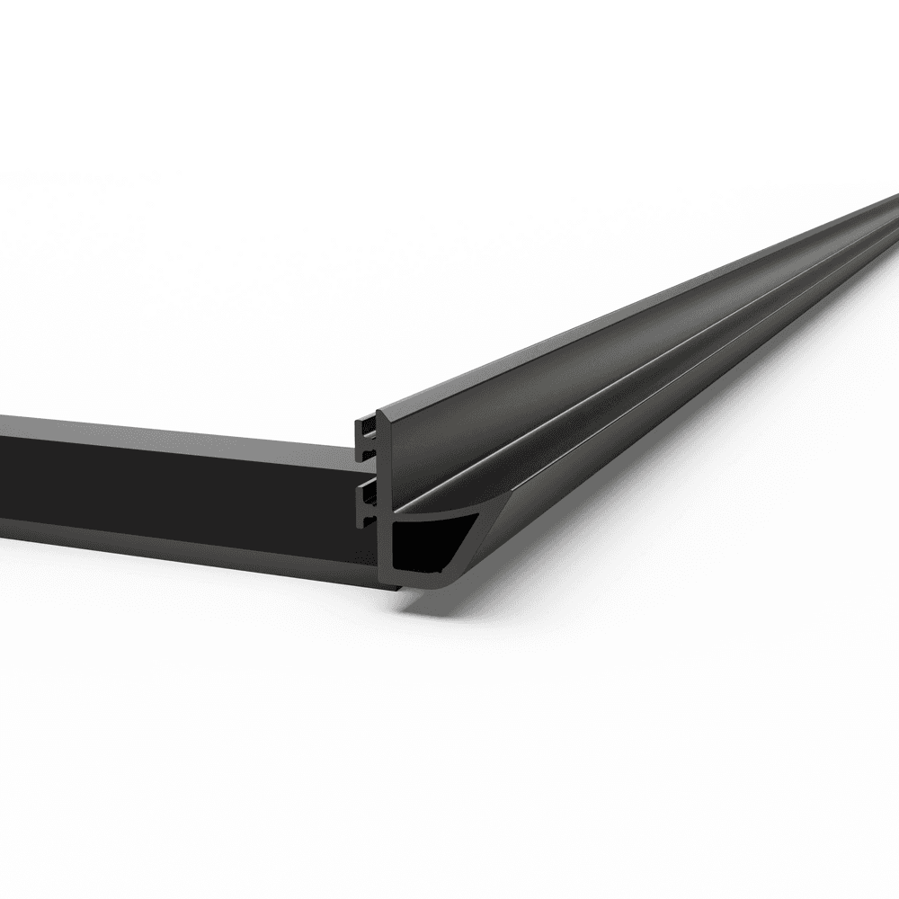 RollTrac side rail rubber seal for Ford Ranger RA and Volkswagen Amarok NF tonneau cover weather protection.