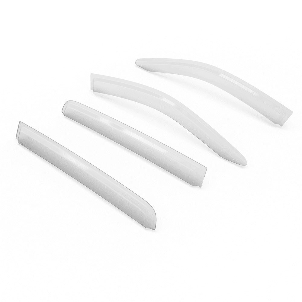 EGR Slimline Weather Shields 4-piece set for Volkswagen Amarok 2010–2023, front and rear window visors shown off vehicle