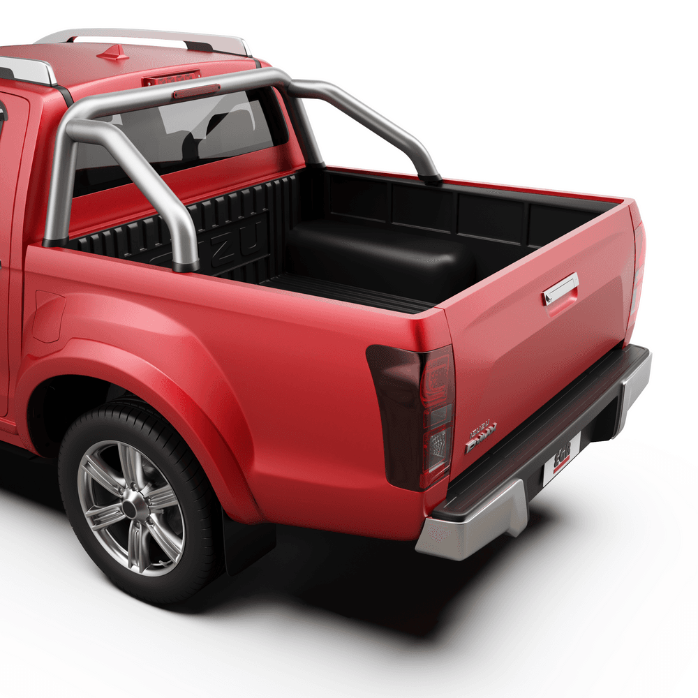 EGR Sports Bars fitted to Isuzu D-Max 2012–2019 showing rear tray profile and rugged styling
