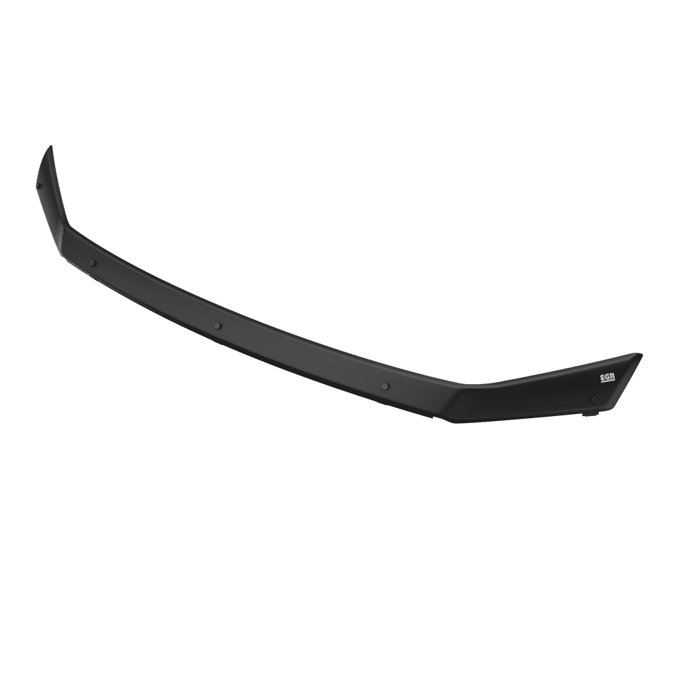 EGR Bonnet Protector for Ford Everest 2022-Onwards, UV-stable ABS acrylic bonnet guard with clamp-on, no-drill installation.