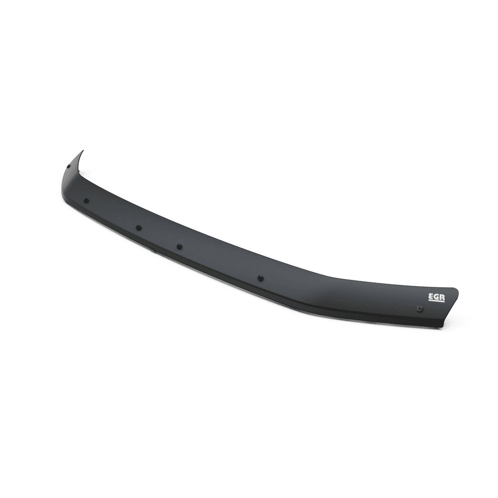 EGR Bonnet Protector for Volkswagen Amarok 2023-Onwards, UV-stable acrylic bonnet guard with durable matte black finish and no-drill installation.