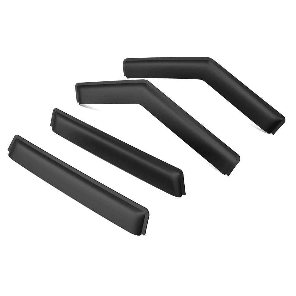 Four-piece EGR matte black Slimline Weather Shield set for LDV Terron 9 and MG U9 Ute