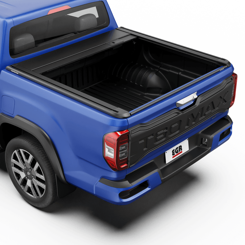 LDV T60 with the EGR Auto RollTrac Manual Roller Cover open, displaying full tub access
