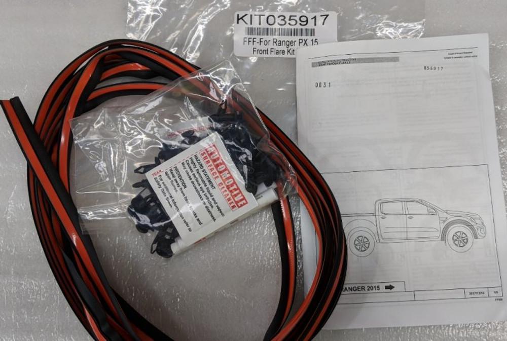 EGR Auto - EGR Fender Flares Front Fitting Kit - Ford Ranger 2011-18 (PX/PXII) product image 0