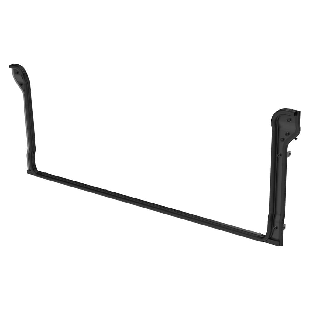 EGR Dust Defender kit components for Mazda BT-50, including black powder-coated steel bracing and rubber perimeter seals