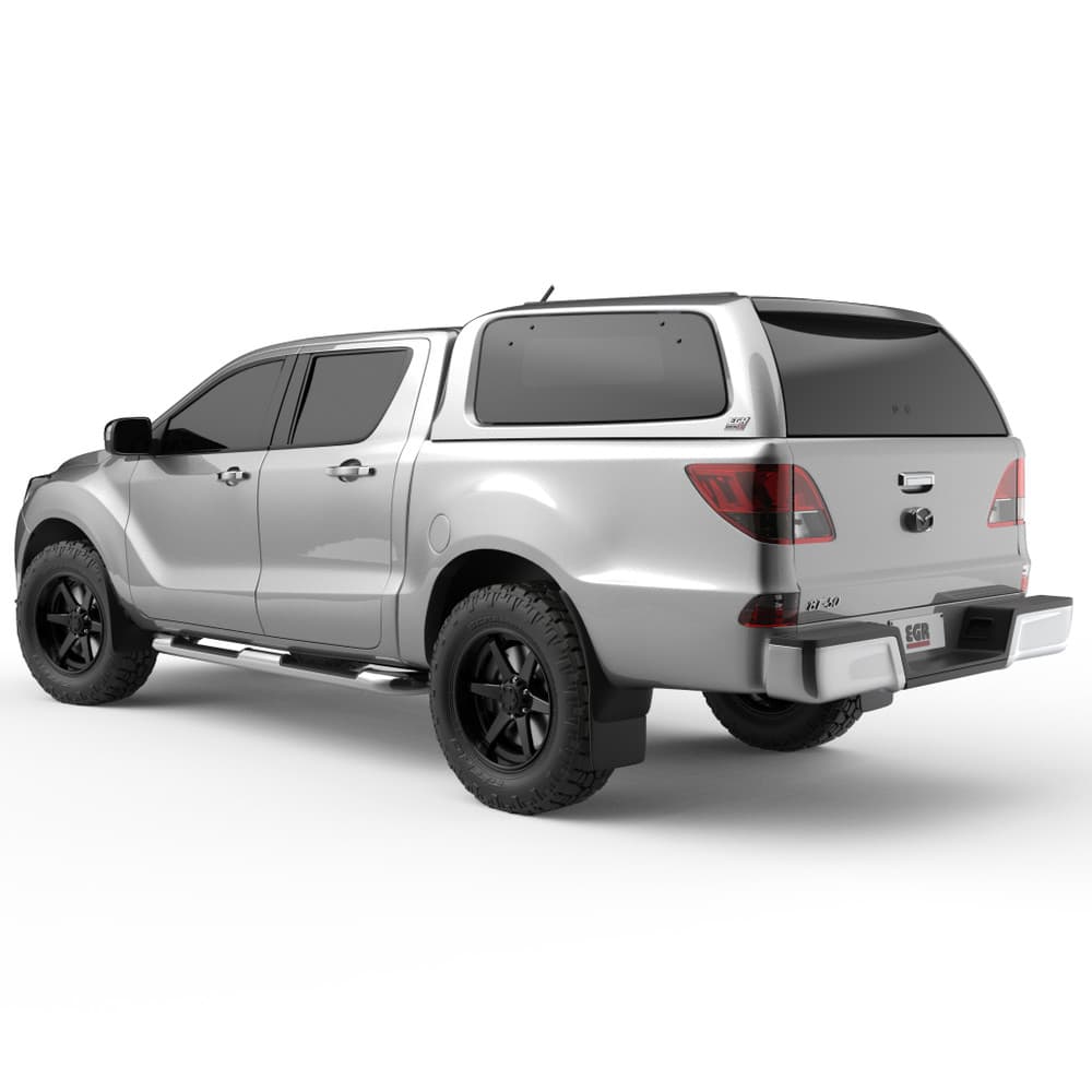 Full side view of a Mazda BT-50 equipped with the EGR GEN3 Canopy