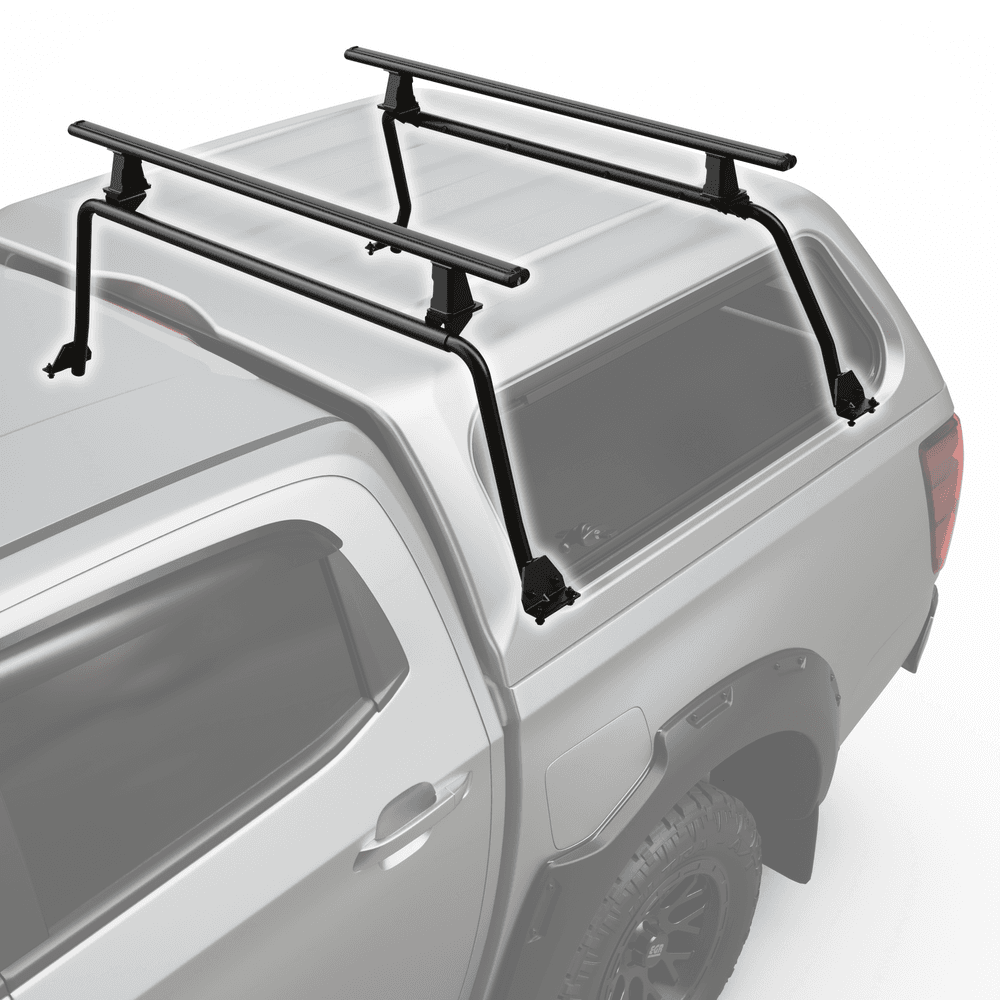 Close-up of the EGR GEN3 Canopy roof rack support frame on a Mazda BT-50 2020