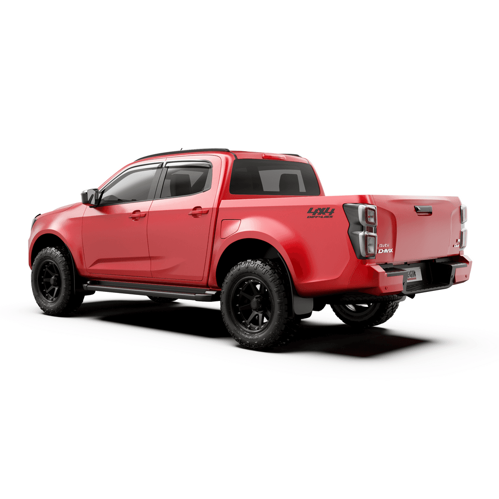 Isuzu D-Max 2020 ute fitted with full EGR protection pack including bonnet, headlights, and weather shields
