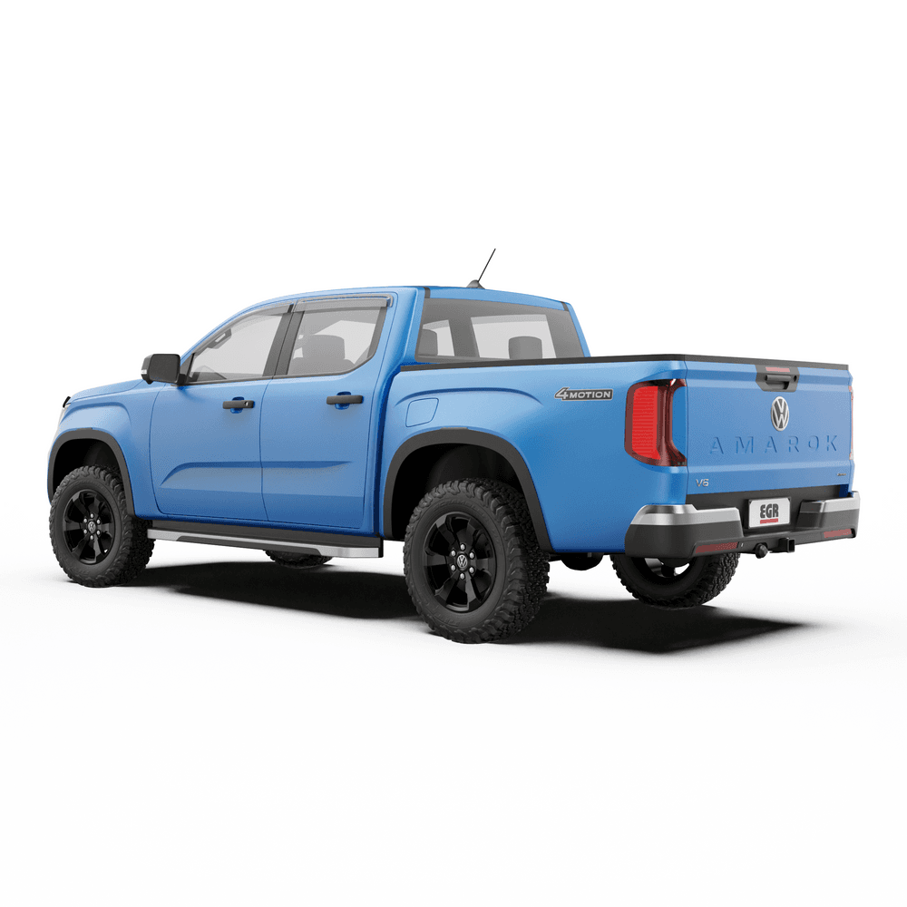 Clear EGR headlight protectors on Volkswagen Amarok 2012–2022 providing impact and scratch protection