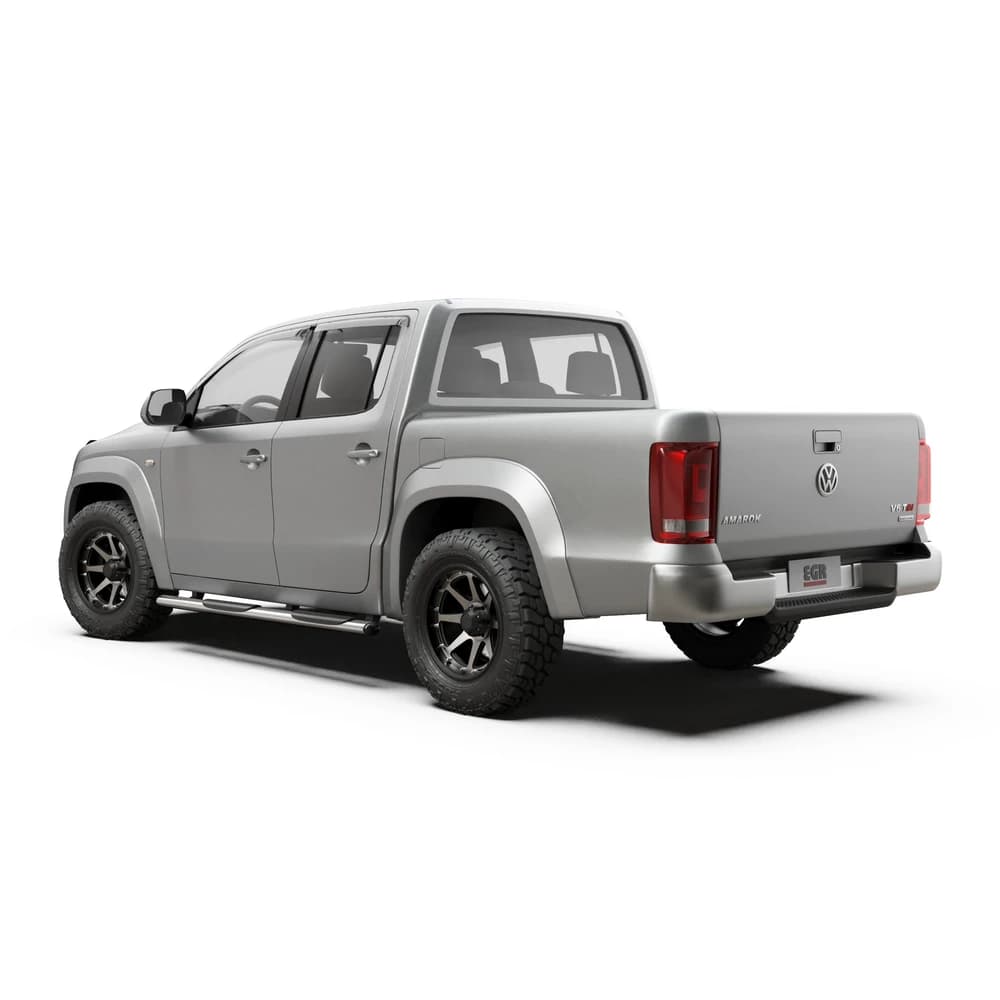 Clear EGR headlight protectors on Volkswagen Amarok 2012–2022 providing impact and scratch protection