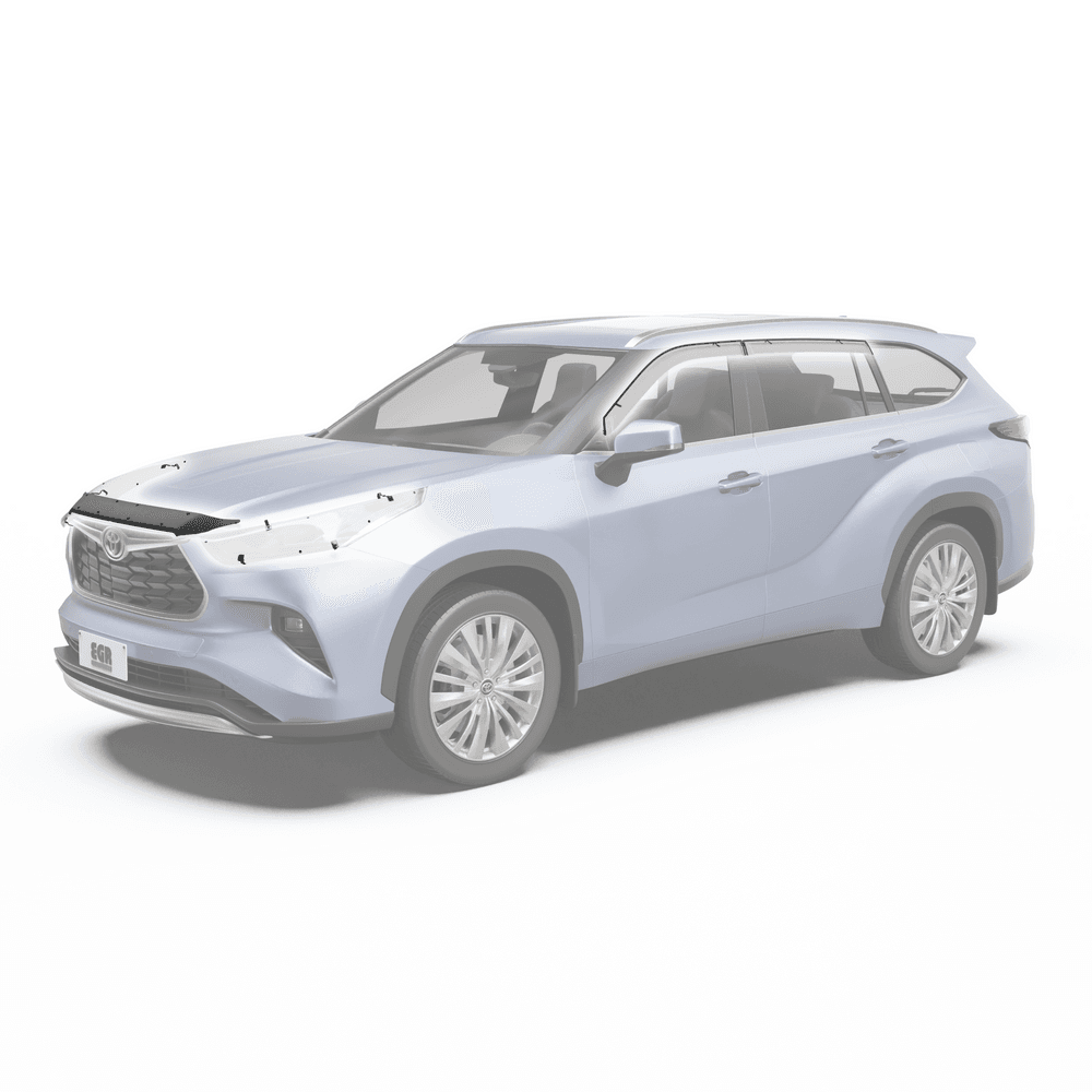 Side view of Toyota Kluger 2021 with EGR Protection Pack installed