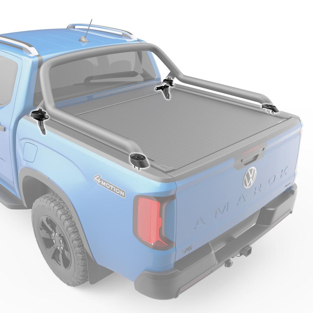 Volkswagen Amarok NF 2023 with EGR RollTrac sports bar adapter kit installed