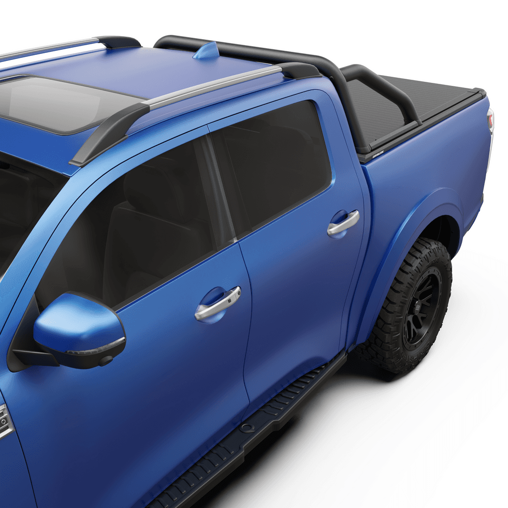 Close-up view of EGR RollTrac Sports Bar mounted on GWM Cannon 2020