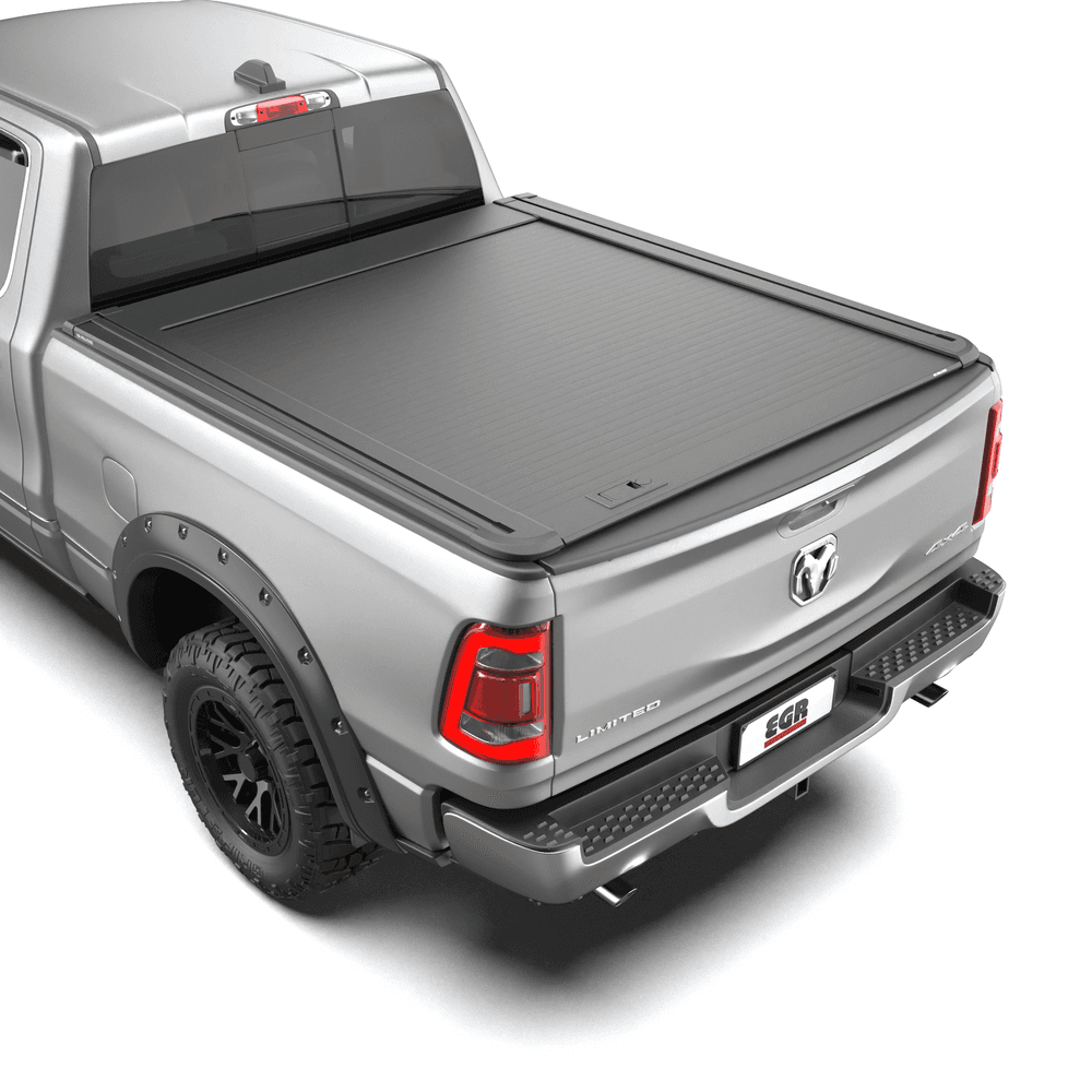 RAM DT 1500 2020 with EGR RollTrac Manual tonneau cover closed