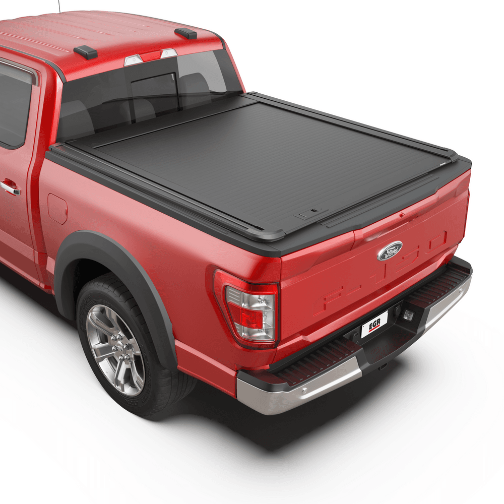 Ford F-150 2018 fitted with EGR RollTrac Manual tonneau cover