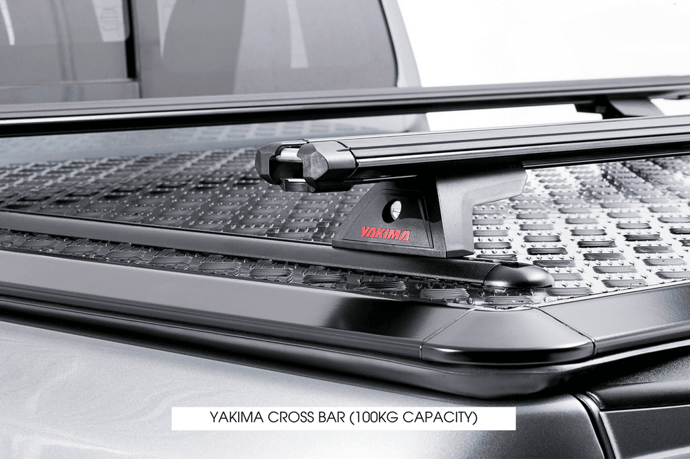 Yakima Lock’n’Load legs mounted onto EGR Load Shield hard lid surface tracks