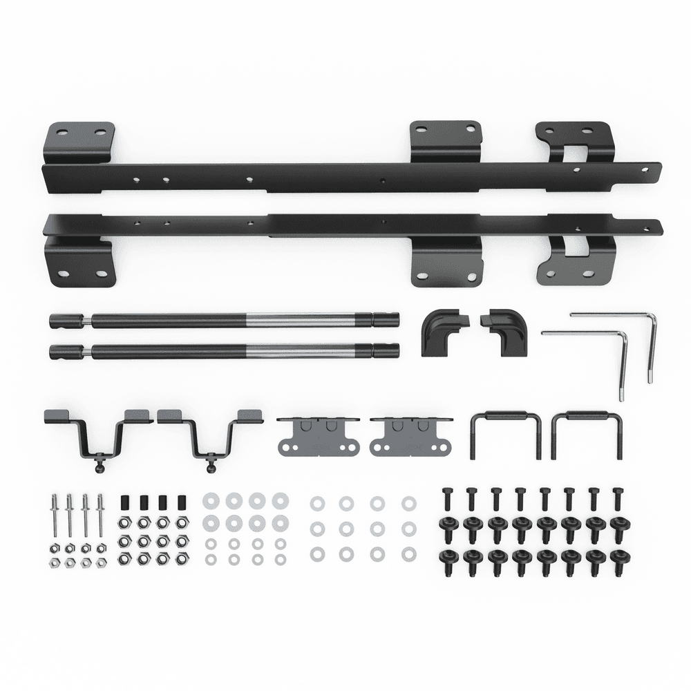 EGR hardware fitting kit with gas struts for Ford Ranger RA 1P 2022 hard lid