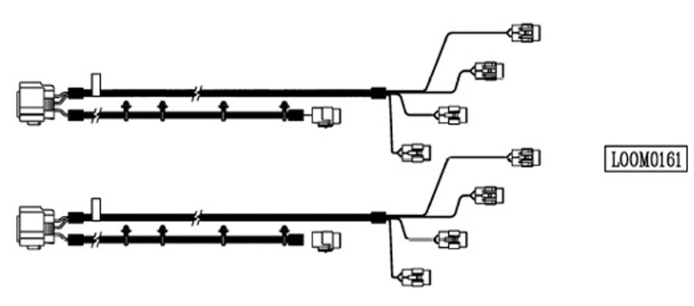 EGR Auto - RollTrac Side Rail Loom Kit product image 0