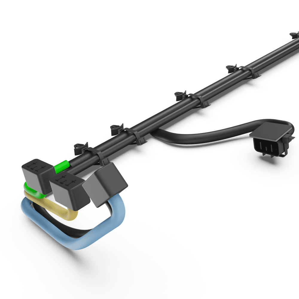 EGR RollTrac Canister Loom Kit with integrated wiring and motor connection points for consistent electrical performance and long-term durability.